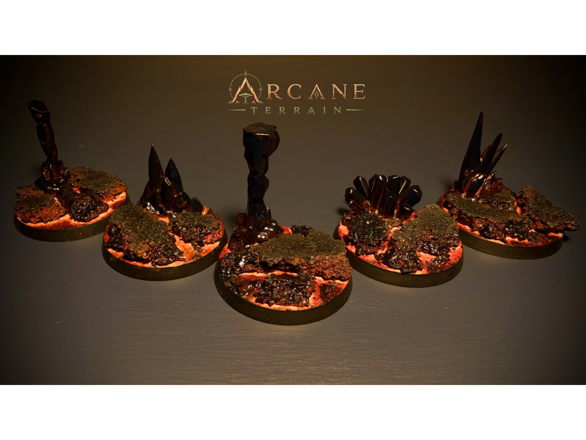 Emberwake Miniature Bases