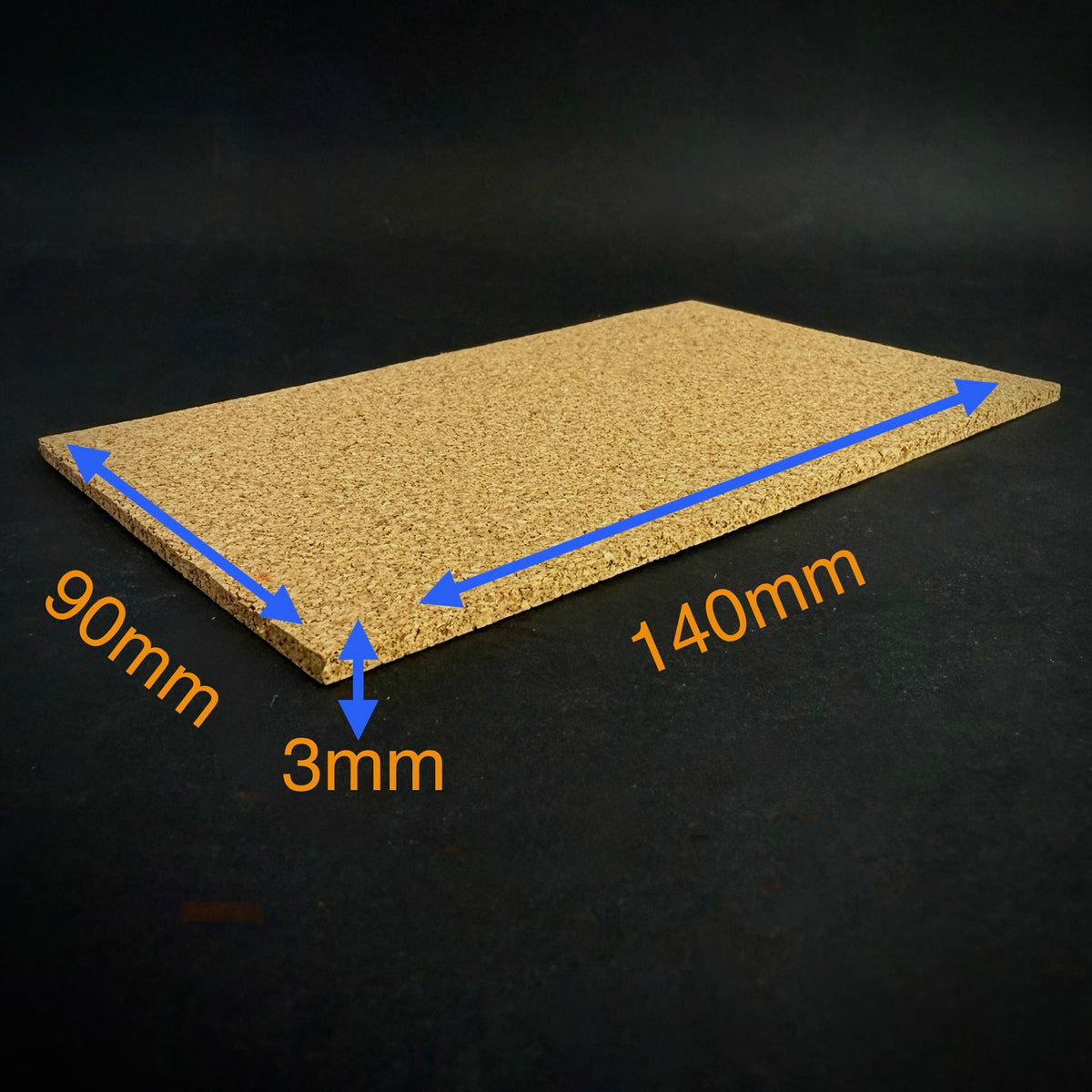 Cork Sheets (3mm) x 20 - fine grained