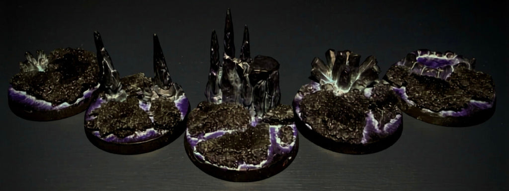 Hand Painted Bases - Dark Fantasy (scenic)