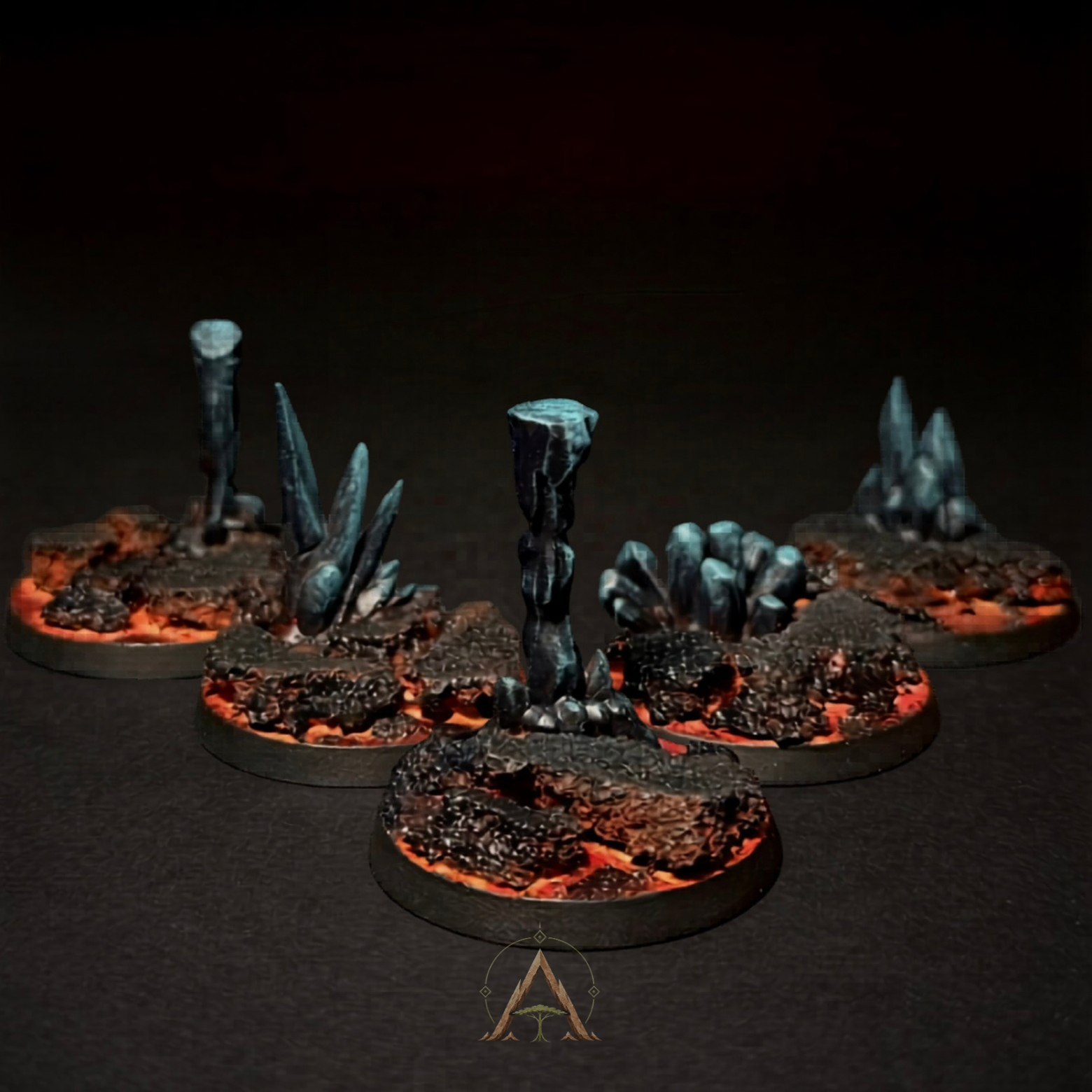 Lava Bases (scenic)