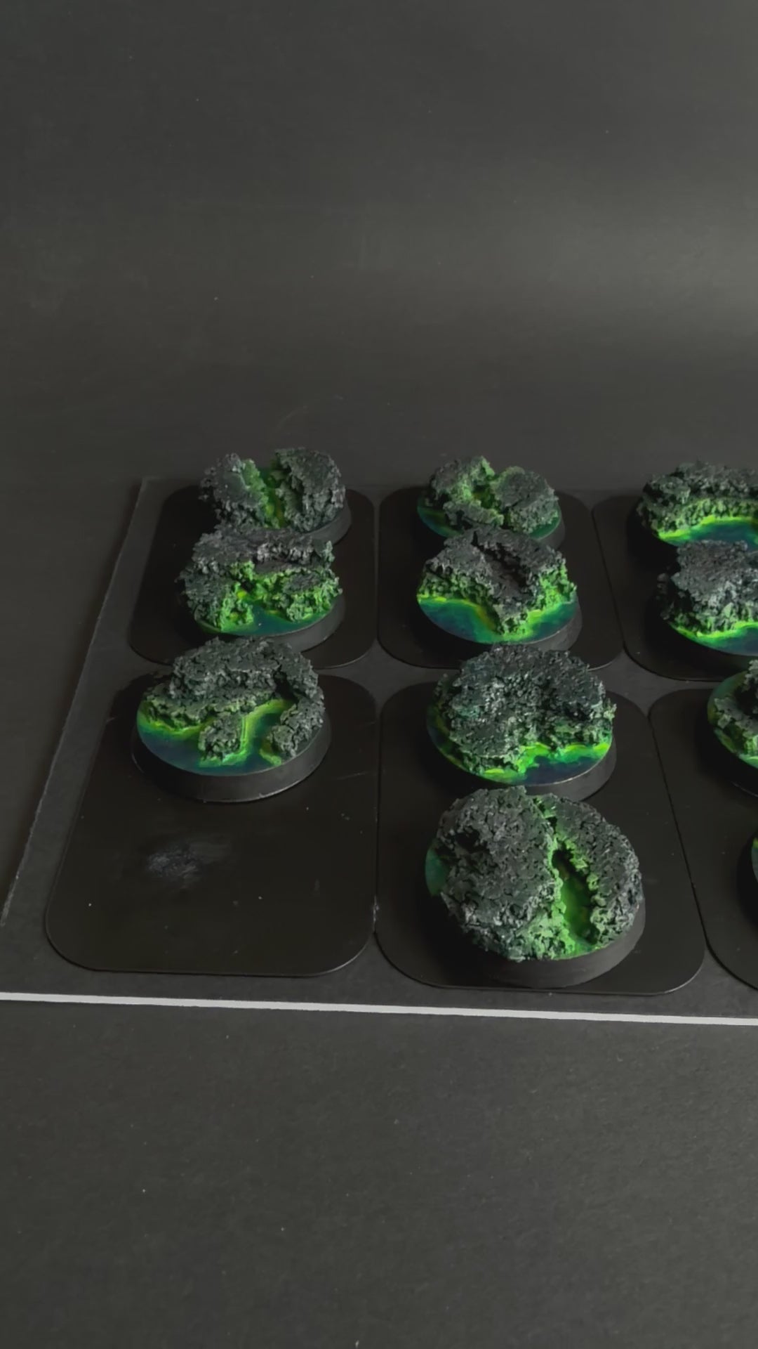 Hand Painted Bases - Toxic